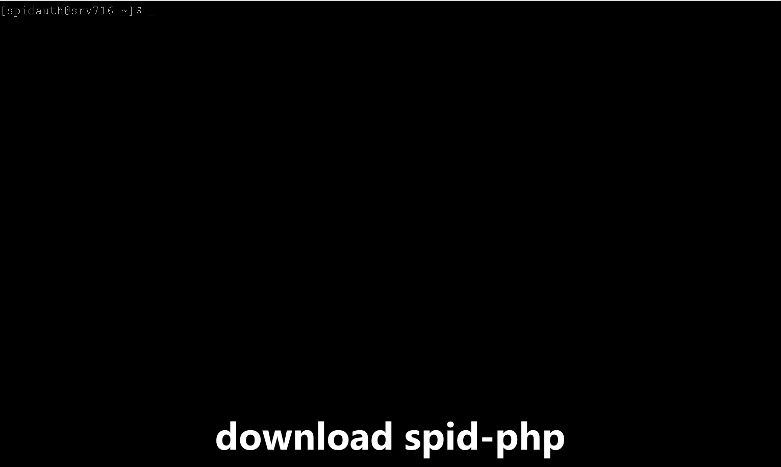 spid-php video tutorial